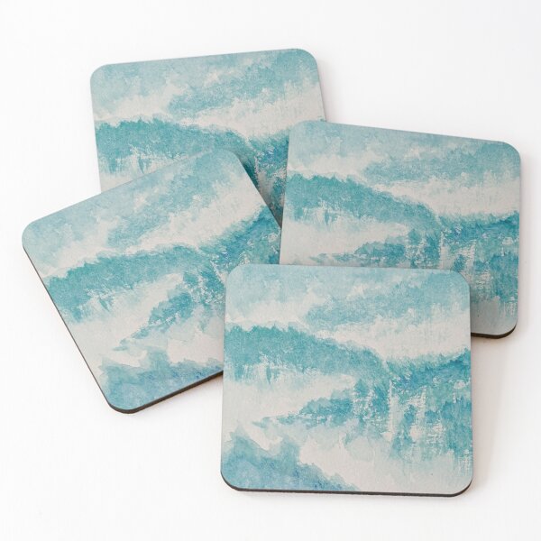 Item preview, Dark green blue forest (watercolour) designed and sold by carmwong.