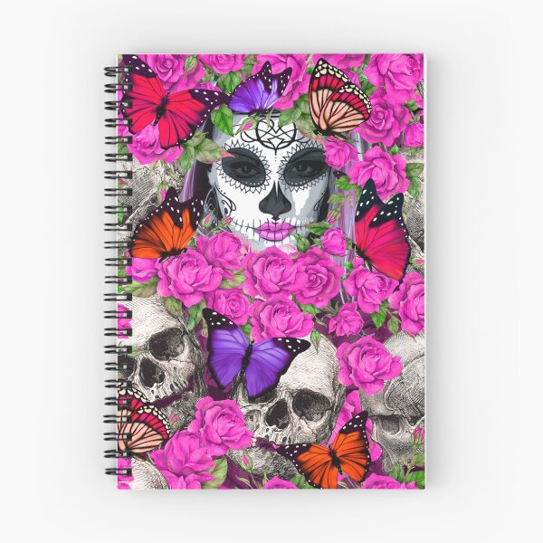 Item preview, Day-Of-The-Dead-Flower-2 art illustration designed and sold by Shuvra Gain.