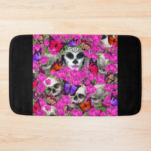 Item preview, Day-Of-The-Dead-Flower-2 art illustration designed and sold by Shuvra Gain.