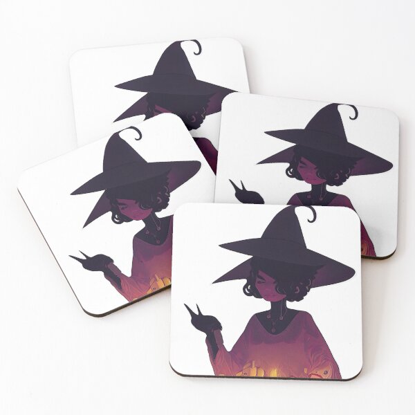 Item preview, Cartoonish Shadow Witch Sticker designed and sold by TheCreativeFab.