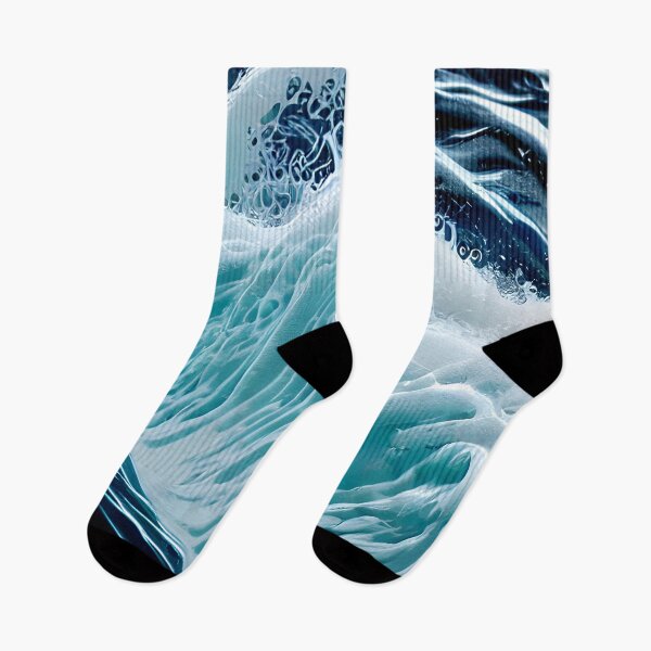 Item preview, blue ocean waves #92 designed and sold by supeart.