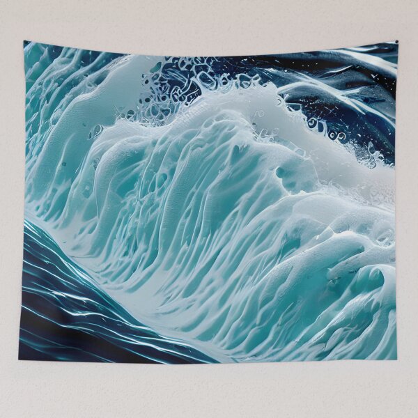 Item preview, blue ocean waves #92 designed and sold by supeart.