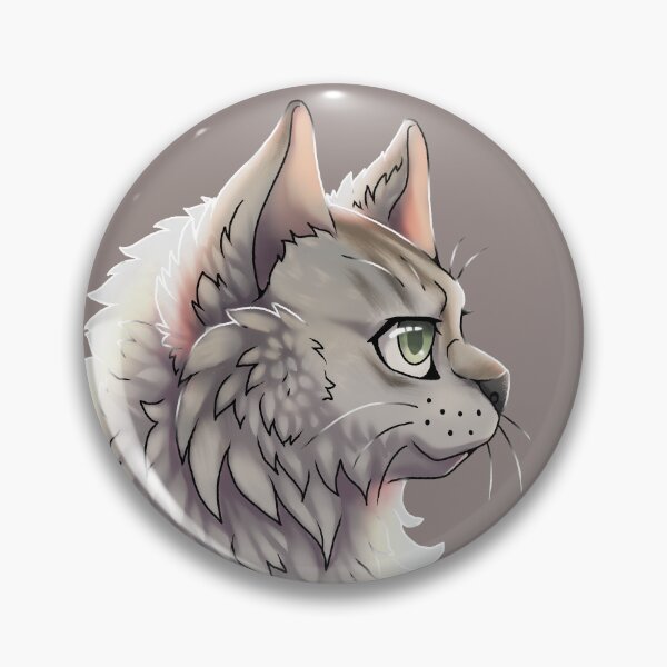 Item preview, Silver Ticked British Longhair Side Portrait designed and sold by Bamsdrawz.