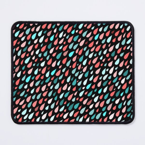 Item preview, Rainy Day Pattern. Pink and blue designed and sold by HelgaScand.