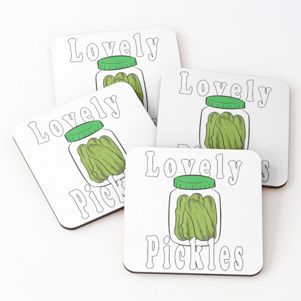 Item preview, Lovely pickles - canned pickles designed and sold by JensenBorer.