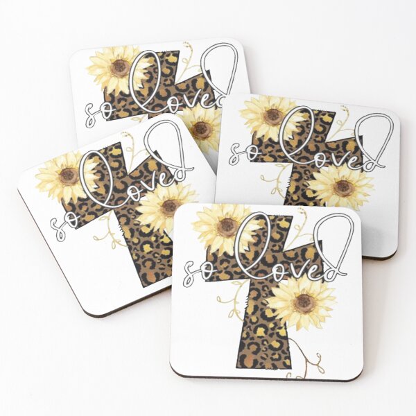 Item preview, Cross Animal Print So Love With Flowers designed and sold by Rowena Jones.