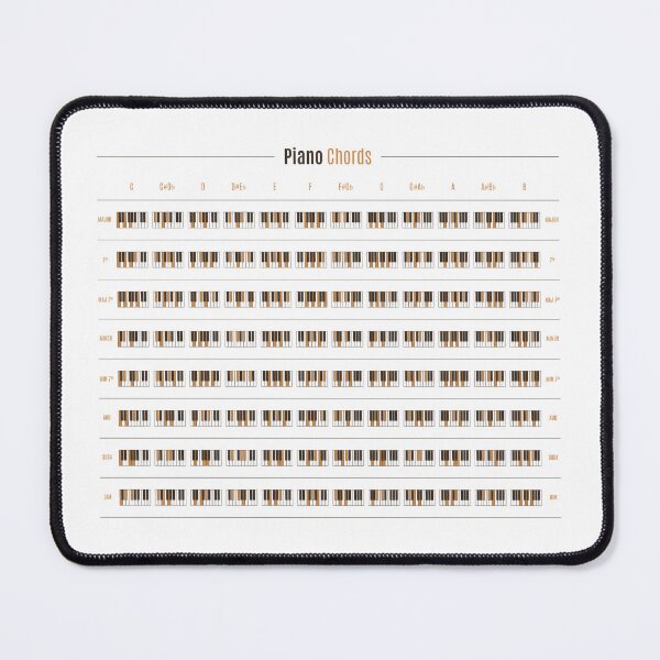 Item preview, Vintage Piano Chord Chart designed and sold by pennyandhorse.