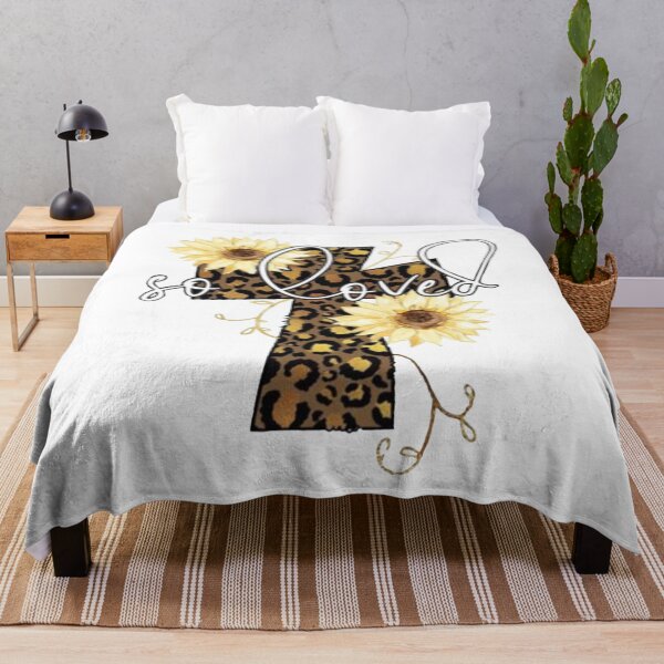 Item preview, Cross Animal Print So Love With Flowers designed and sold by Rowena Jones.