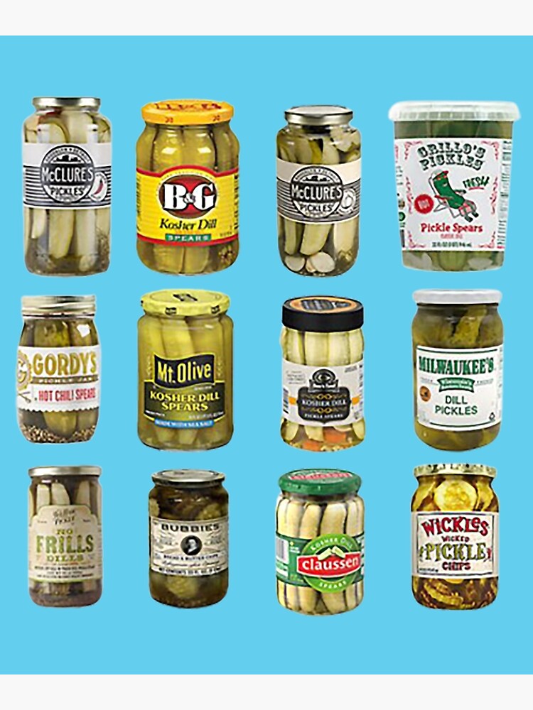 Vintage Canned Pickles Png, Dill Pickles Gifts Png, Pickle P - Inspire  Uplift
