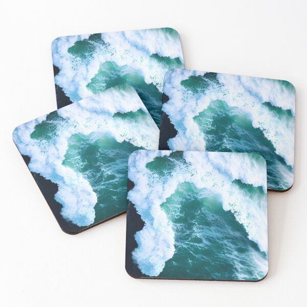 Item preview, blue ocean waves #93 designed and sold by supeart.