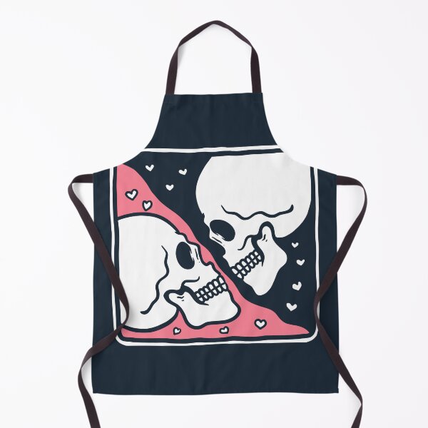 Item preview, Valentine's Couple Skulls designed and sold by rukurustudio.