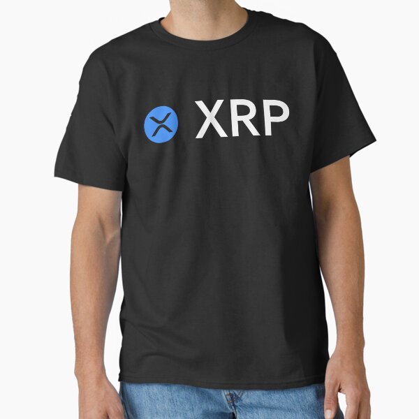 Item preview, XRP Ripple Horizontal - Blue and White designed and sold by ClothingnCrypto.