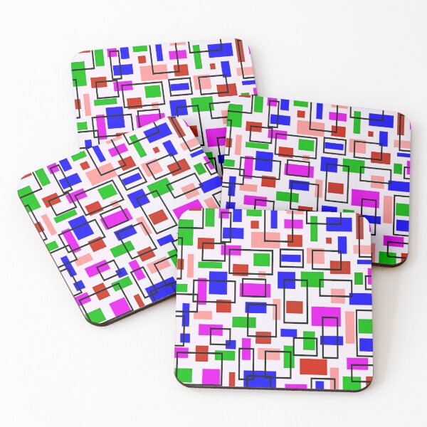 Item preview, Retro Inspired Rectangles designed and sold by TotallyRetroArt.
