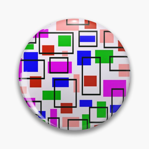Item preview, Retro Inspired Rectangles designed and sold by TotallyRetroArt.
