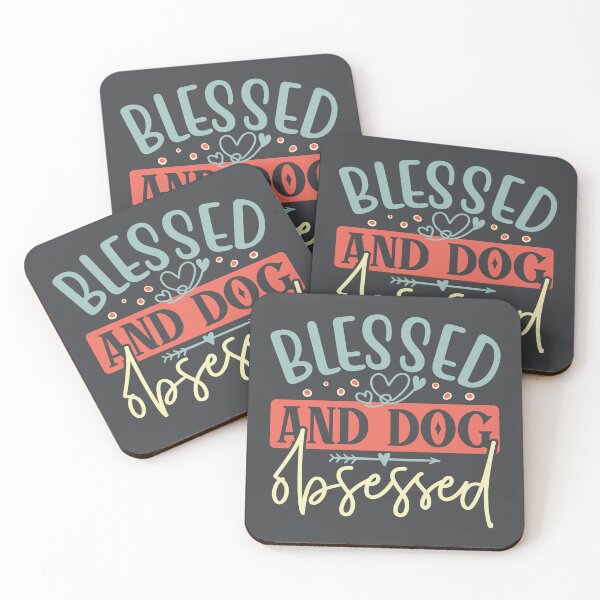 Item preview, Blessed and Dog Obsessed - Animal Lovers designed and sold by DebbisPalette.