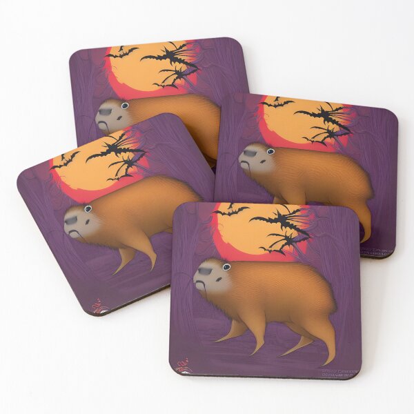 Item preview, Halloween Capybara designed and sold by REALDesign-Shop.