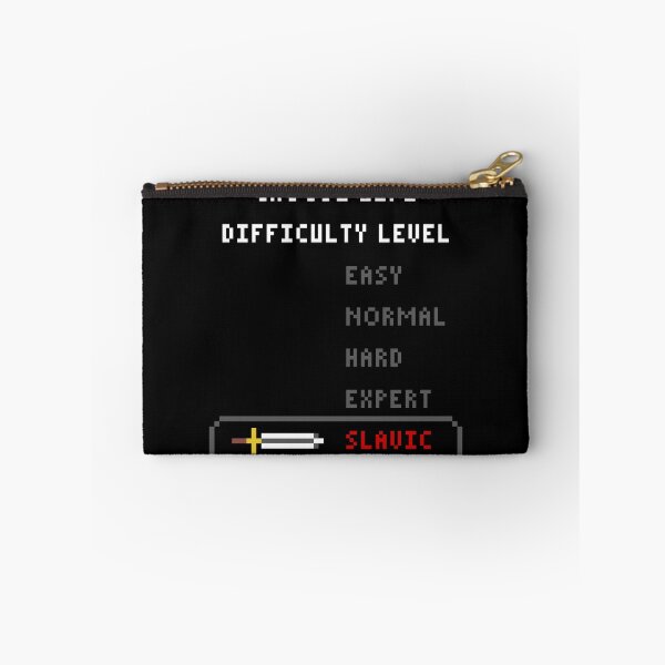 Item preview, Choose Life Difficulty Level Slavic designed and sold by PapaBujuGaming.