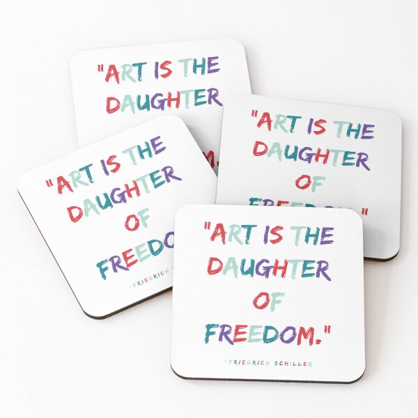 Item preview, Friedrich Schiller Quote designed and sold by BBellShop.