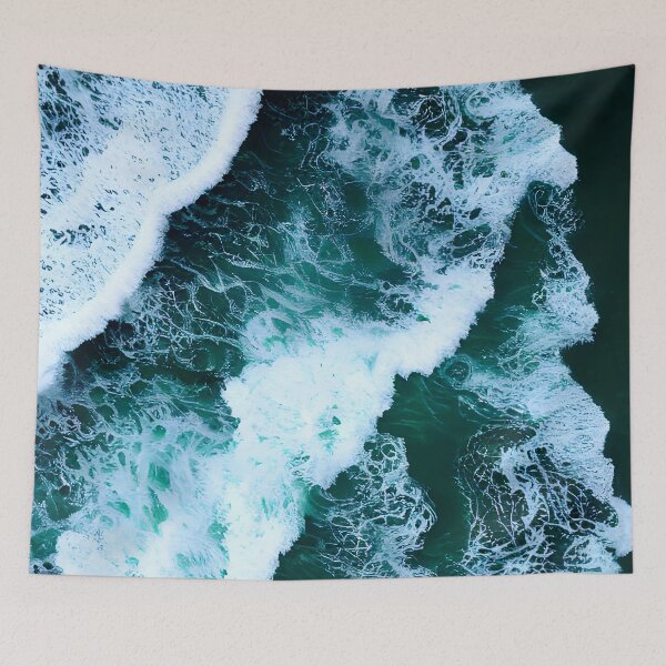 Item preview, blue ocean waves #94 designed and sold by supeart.