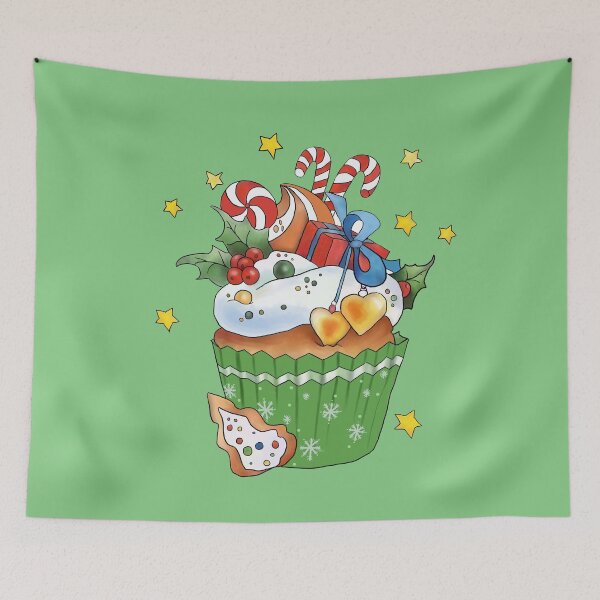 Item preview, colorful muffin designed and sold by Blumchen.