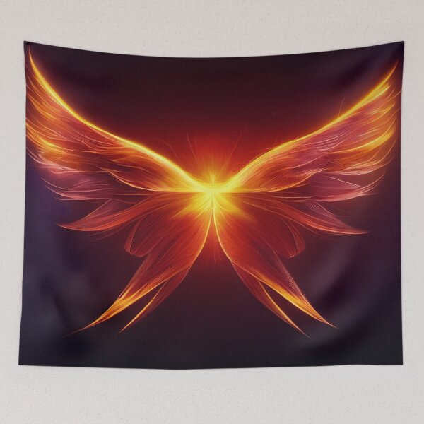 Item preview, Flaming angel wings version 2 designed and sold by PM-Artistic.