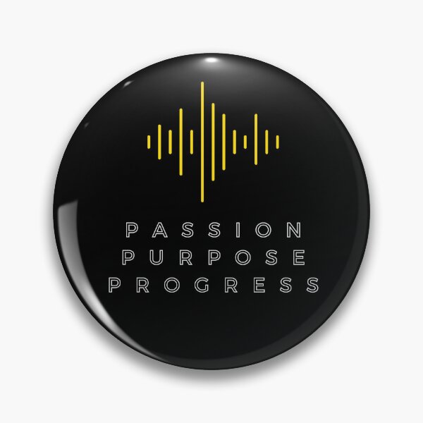 Item preview, Passion Purpose Progress- Motivational Quotes designed and sold by House-Of-Pinto.