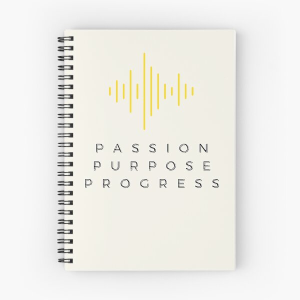 Item preview, Passion Purpose Progress- Motivational Quotes designed and sold by House-Of-Pinto.