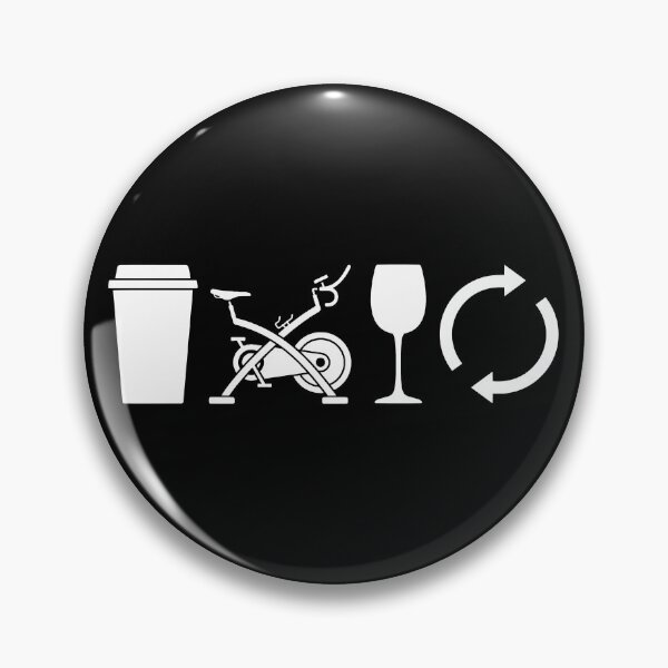Item preview, Coffee Spin Wine Repeat Funny Spinning Class Stationary Bike Addict designed and sold by JackCurtis1991.