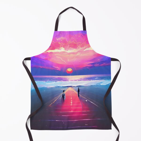 Item preview, ocean sunset waves, orange yellow vibes, vibrant color #9 designed and sold by supeart.