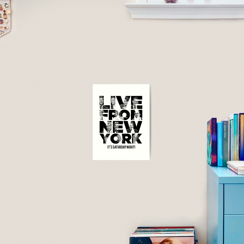 "Live From New York, It's Saturday Night - Saturday Night Live" Art