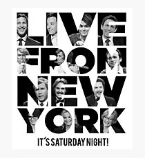 Live From New York, It's Saturday Night - Saturday Night Live Photographic Print
