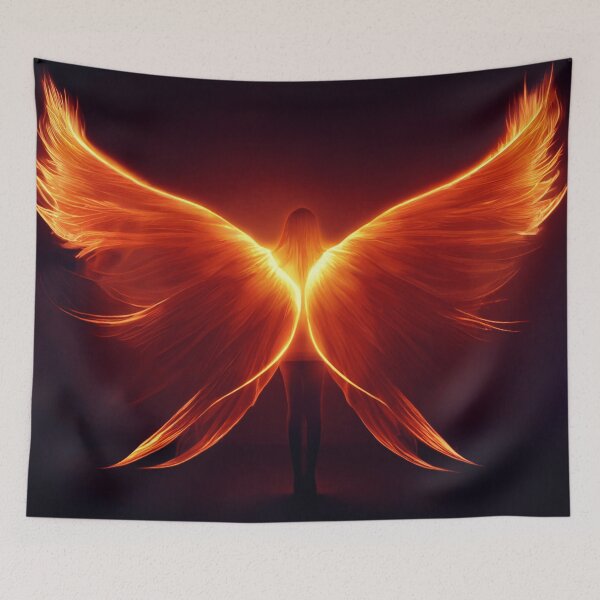 Item preview, Flaming angel designed and sold by PM-Artistic.