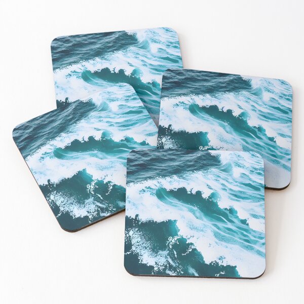 Item preview, blue ocean waves #95 designed and sold by supeart.