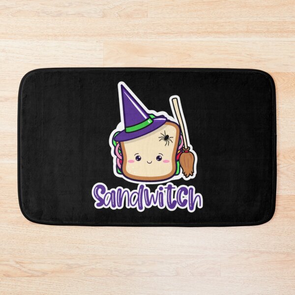 Item preview, Halloween Sandwich with hat - Sandwitch with broom     designed and sold by duymanh697.