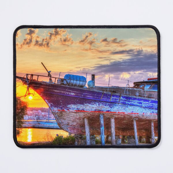 Item preview, Kefalonia, Greek Shipyard Sunset designed and sold by Paul Thompson Photography.