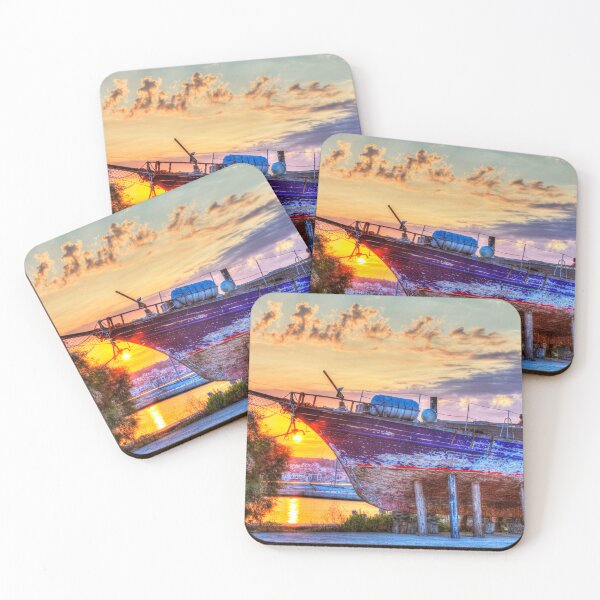 Item preview, Kefalonia, Greek Shipyard Sunset designed and sold by Paul Thompson Photography.
