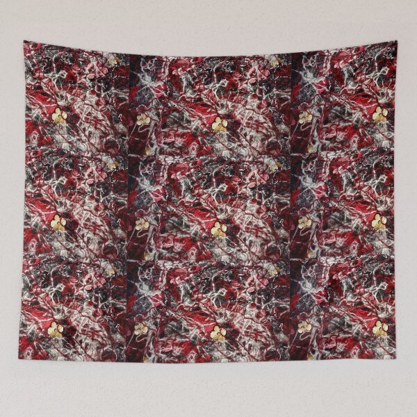 Item preview, Crazy patchwork red and white designed and sold by susannvoelske.