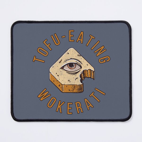 Item preview, Tofu Eating Wokerati designed and sold by James Battershill Art.