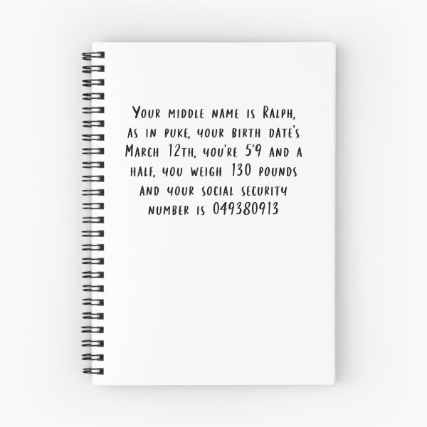 Item preview, Your Middle Name is Ralph designed and sold by beckahbrooks.