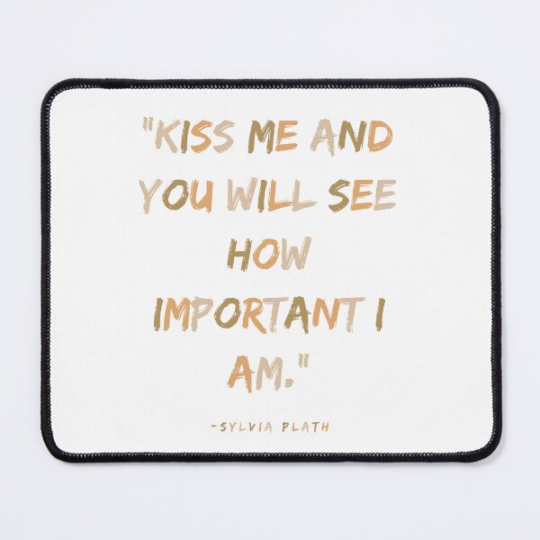 Item preview, Sylvia Plath Quote designed and sold by BBellShop.