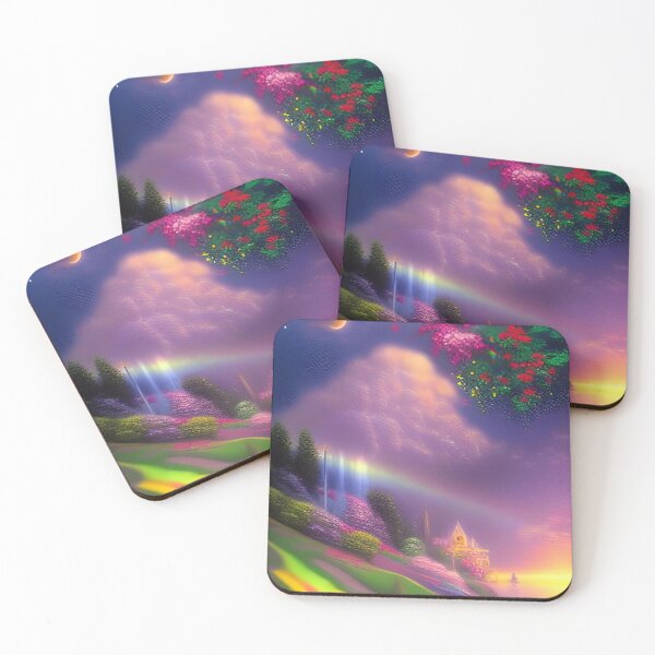 Item preview, The Universe is a Rainbow Ethereal Fantasy, Ai Generated Art  designed and sold by ACC .