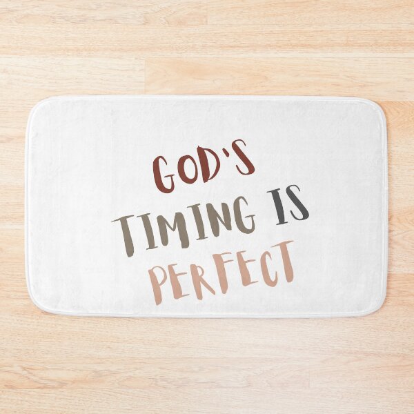 Item preview, God's timing is perfect designed and sold by creative-duo.