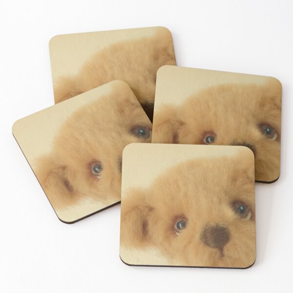 Item preview, 'Honeypot', close up.  Handmade bear from Teddy Bear Orphans designed and sold by Teddy Bear Orphans .