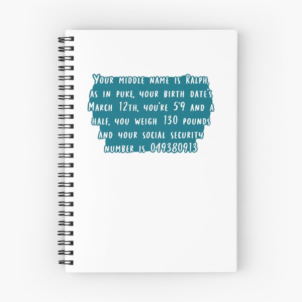 Item preview, Your Middle Name is Ralph designed and sold by beckahbrooks.