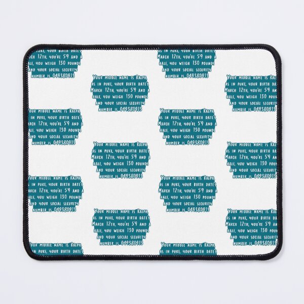 Item preview, Your Middle Name is Ralph designed and sold by beckahbrooks.
