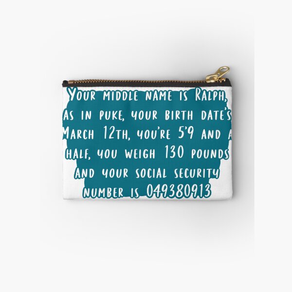 Item preview, Your Middle Name is Ralph designed and sold by beckahbrooks.