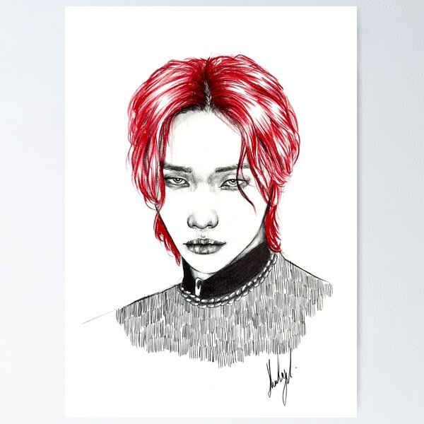 Item preview, Hyunjin Art designed and sold by Sketchrose5.