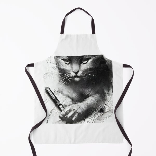 Item preview, cat self portrait designed and sold by Hirek.