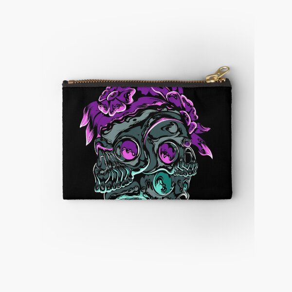 Item preview, Death  Skull Flower Colorful Illustration designed and sold by Shuvra Gain.