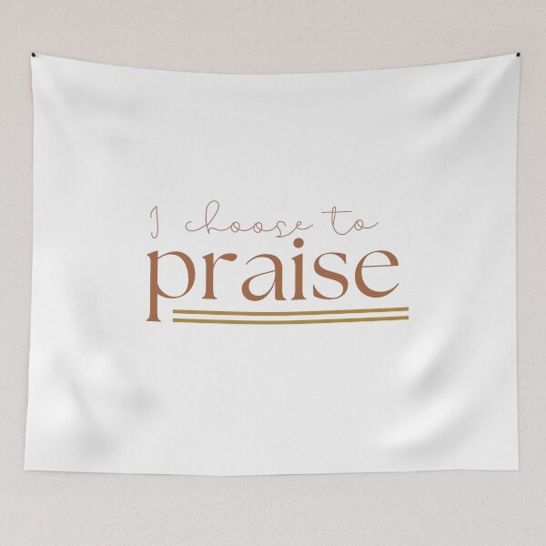 Item preview, I choose to praise designed and sold by creative-duo.
